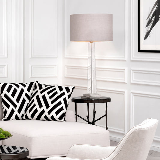 Round Marble Side Table Tomasso | Cabothousefurniture.com