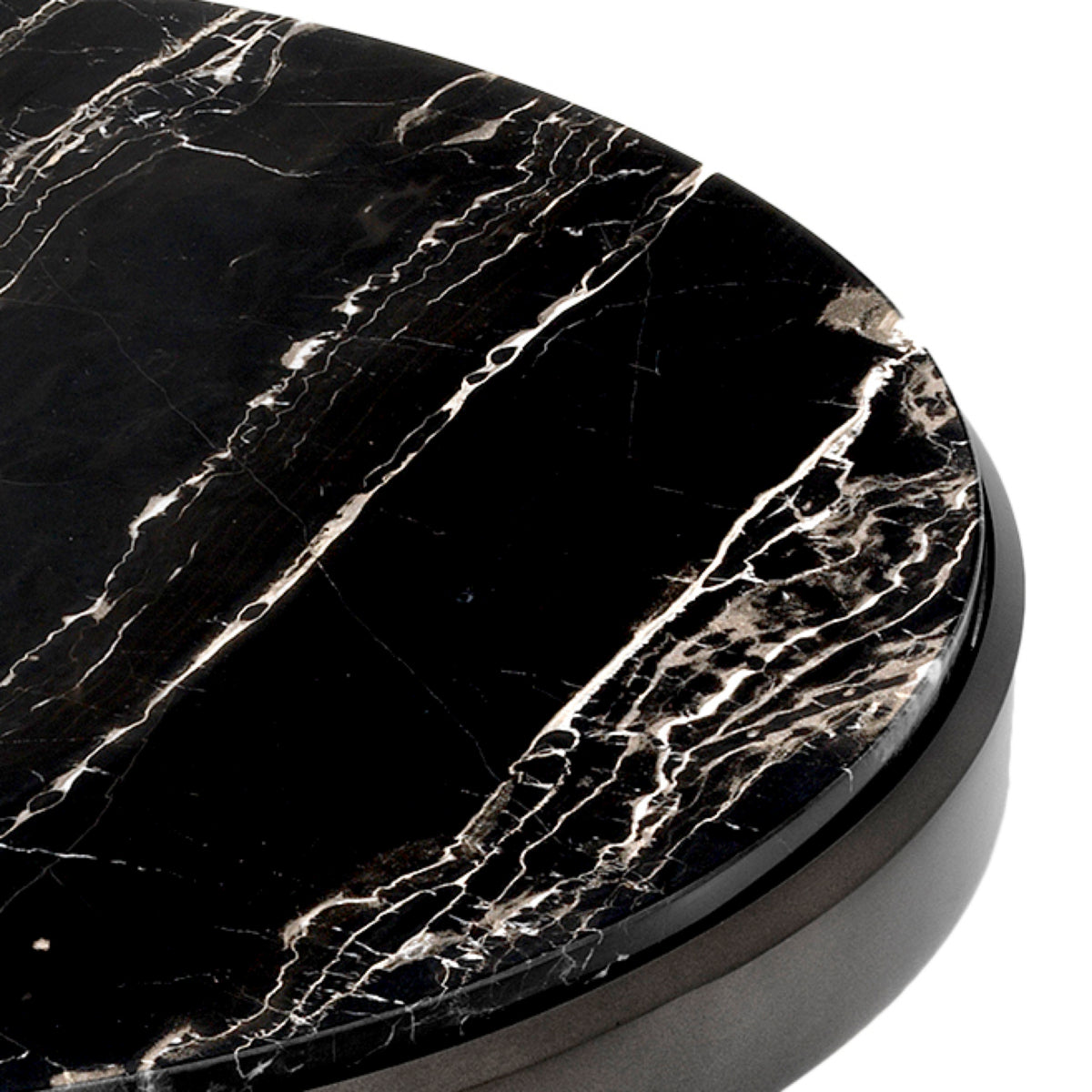 Round Marble Side Table Tomasso | Cabothousefurniture.com