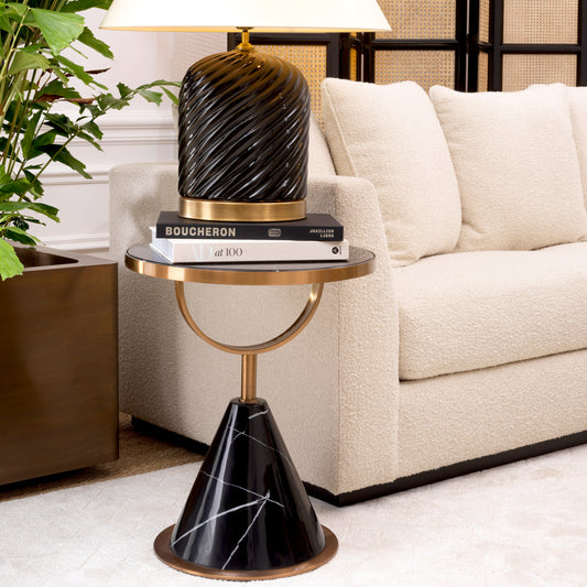 Marble Side Table Park Lane | Cabothousefurniture.com