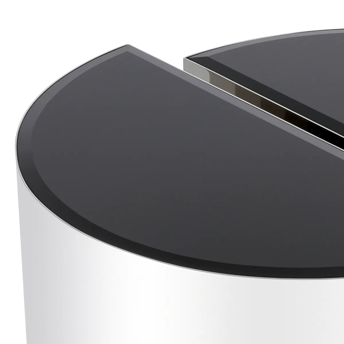 Semi-Circular Glass Side Tables (2) Astra