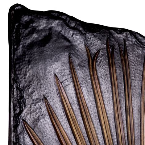 Embossed Leaf Wall Object Palma | Cabothousefurniture.com