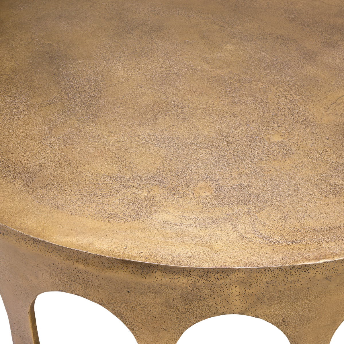 Vintage Brass Coffee Table Gardini | Cabothousefurniture.com