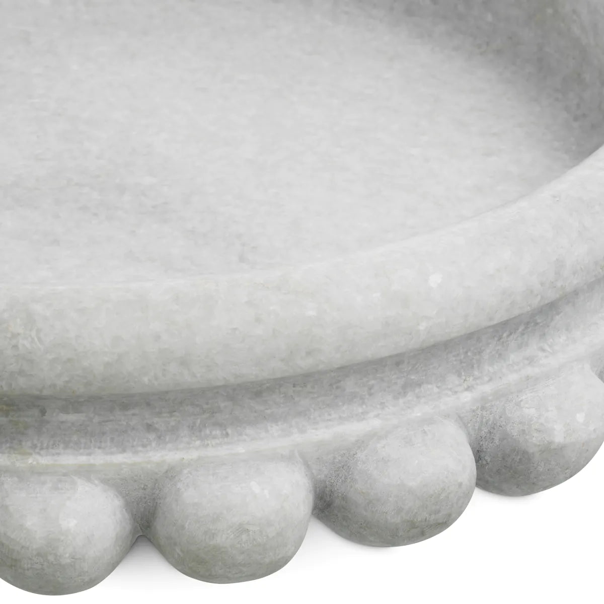 White Marble Chain Bowl Yerba