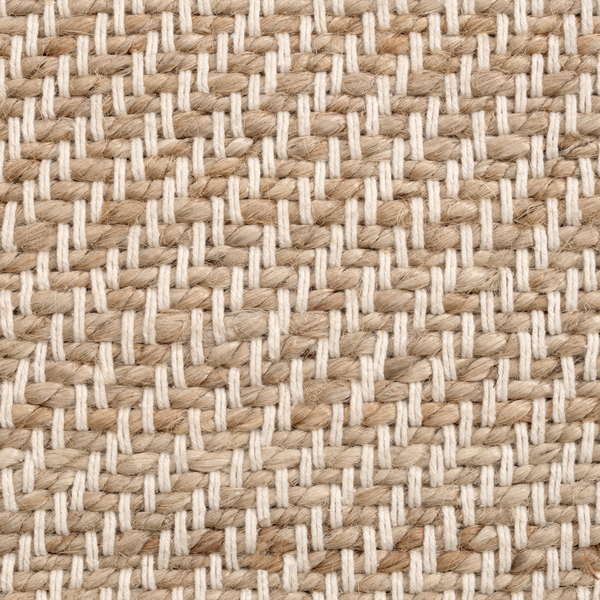 Natural Jute Fringed Cushion L Vieste | Cabothousefurniture.com