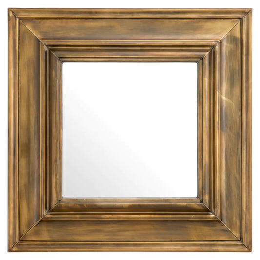 Vintage Brass Mirror Sanoma | Cabothousefurniture.com