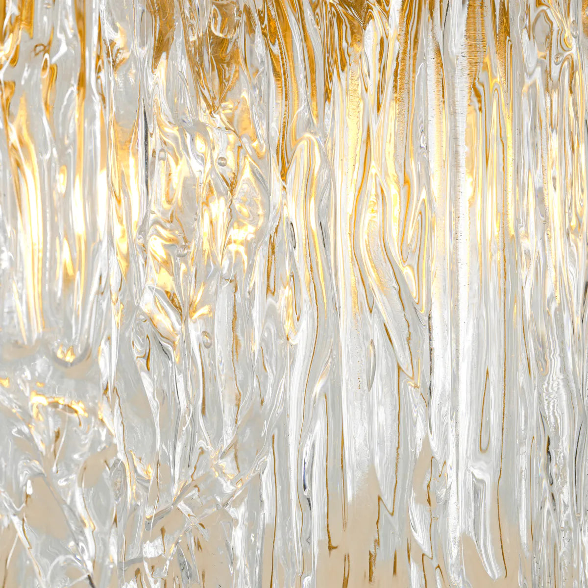 Glass Layered Chandelier Almeria | Cabothousefurniture.com