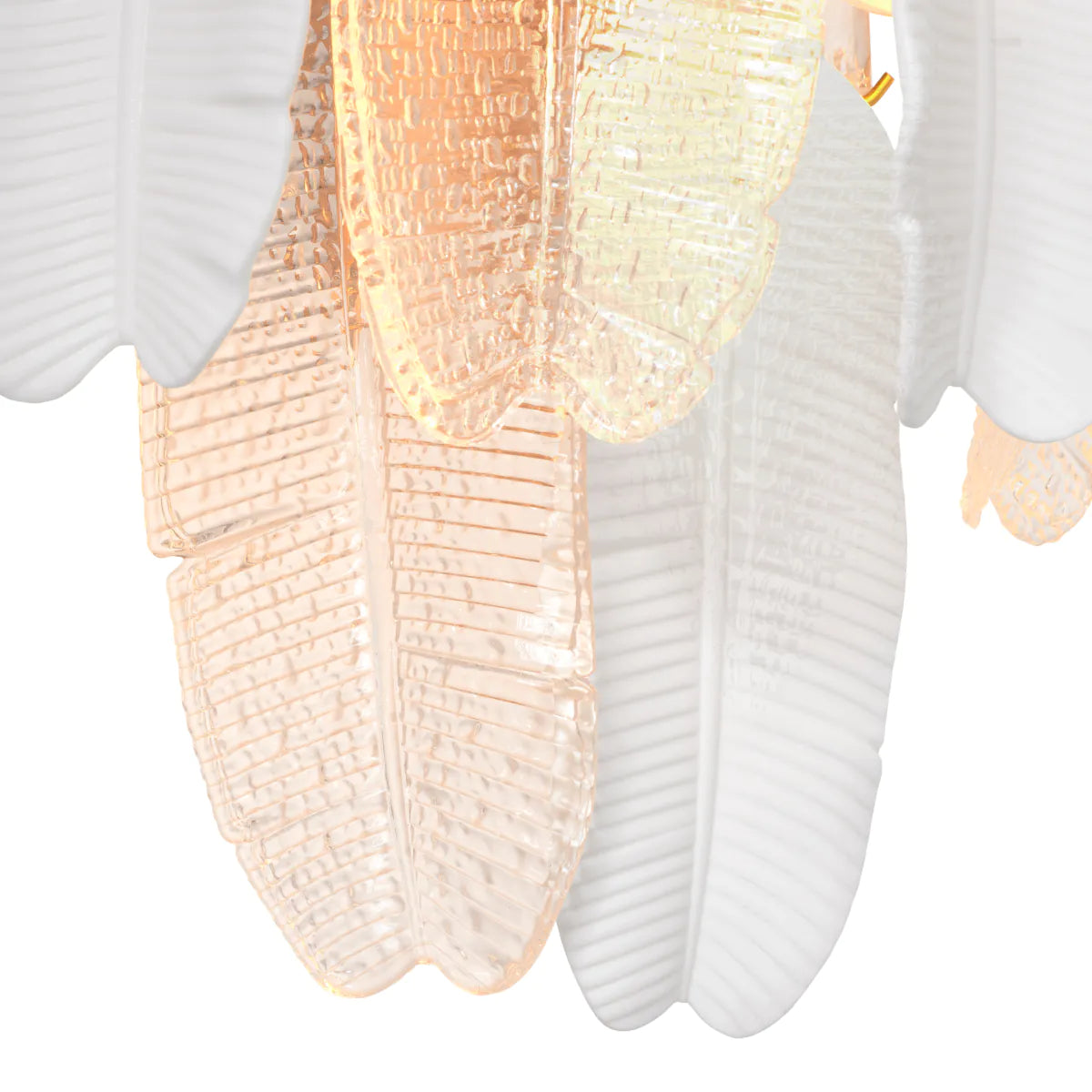 Palm Glass Wall Lamp Saint Lucia