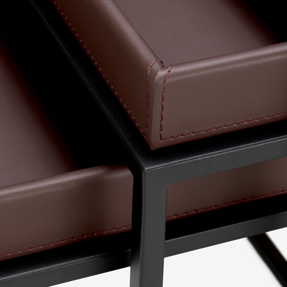 Dark Brown Side Table Léonard (3) | Cabothousefurniture.com