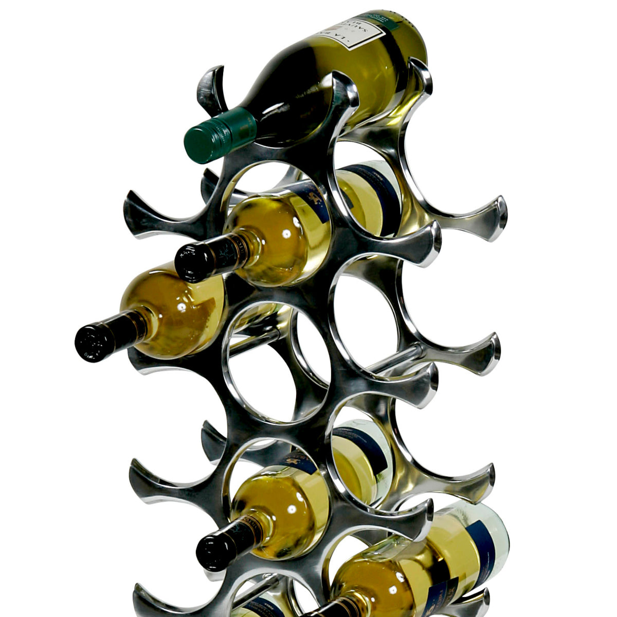 Silver Wine Rack L Alboran