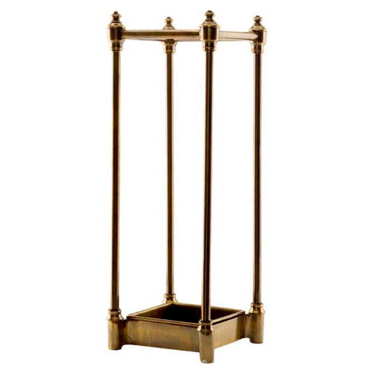Antique Brass Umbrella Stand Armadale | Cabothousefurniture.com