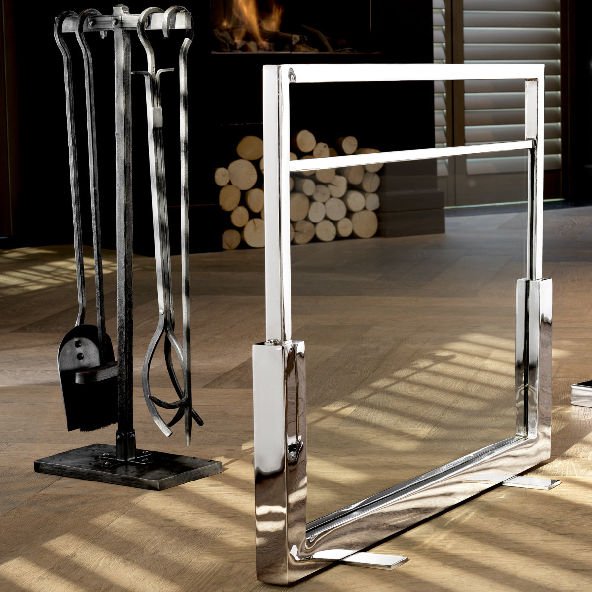 Fire Tools (Set of 4) Wench | Cabothousefurniture.com