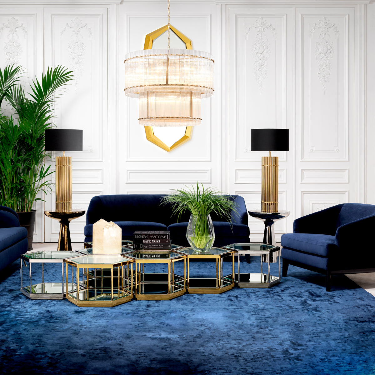 Sapphire Blue Carpet 10' x 13' Baldwin | Cabothousefurniture.com