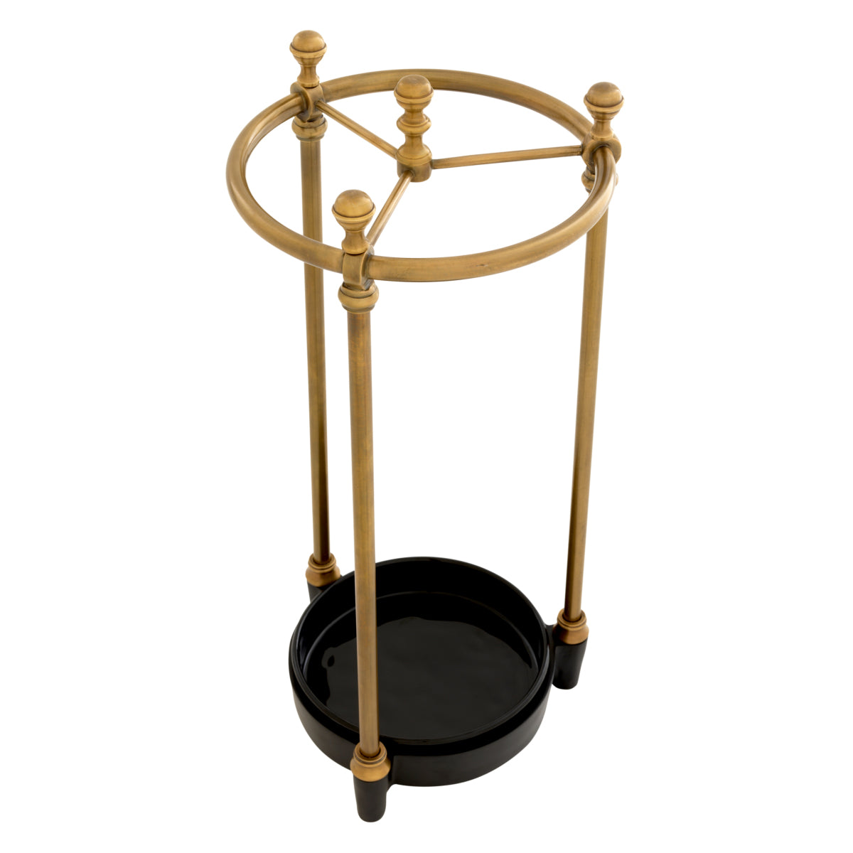Brass Metal Umbrella Stand Artman | Cabothousefurniture.com