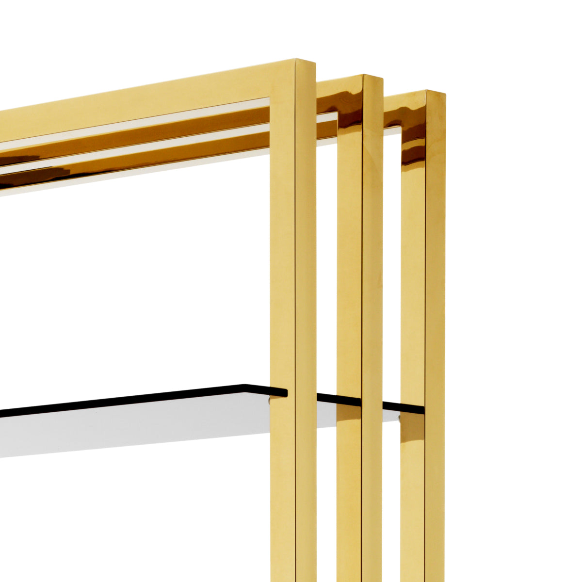 Gold and Steel Cabinet Cipriani | Cabothousefurniture.com