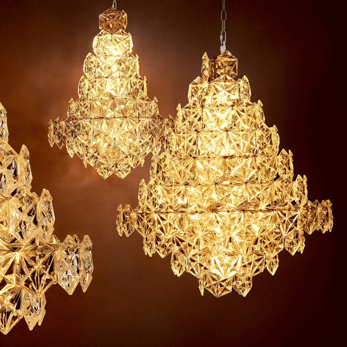 Crystal Glass Chandelier L Hermitage