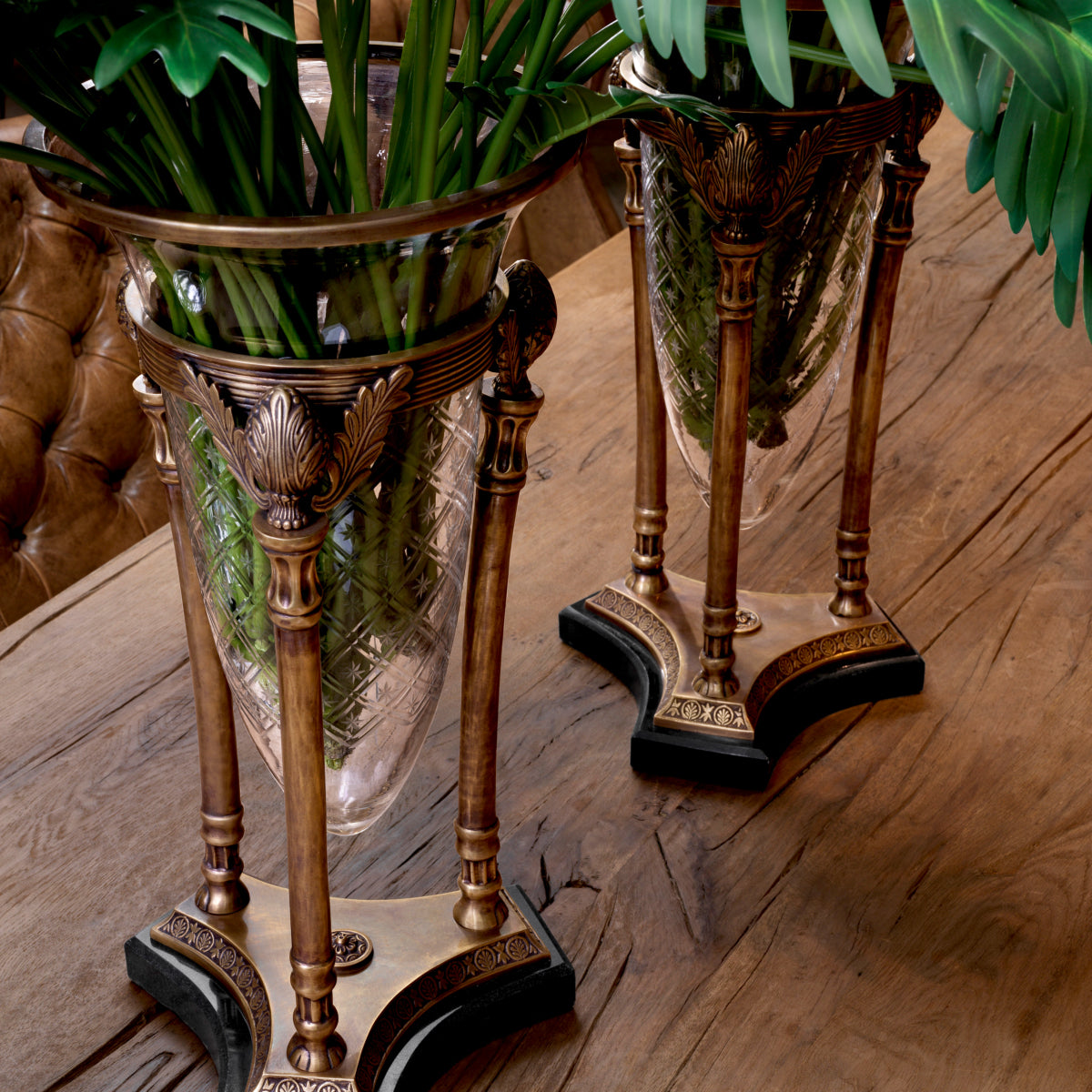 Brass Hurricane Rothschield | Cabothousefurniture.com