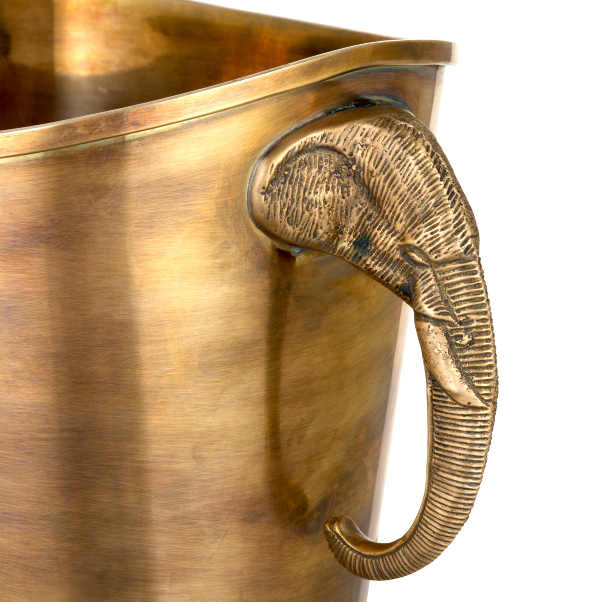 Brass Wine Cooler Maharaja | Cabothousefurniture.com