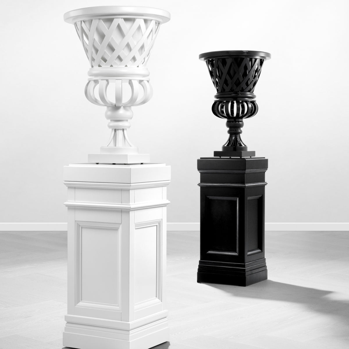 Black Paneled Column Marceau | Cabothousefurniture.com