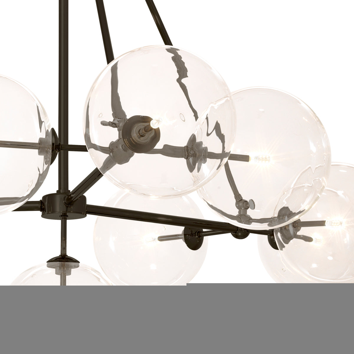 Triangular Sputnik Chandelier Bermude | Cabothousefurniture.com