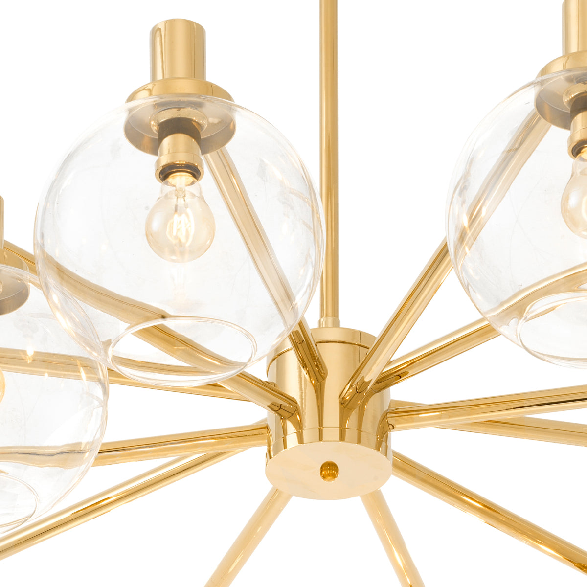 Glass Globe Chandelier Selva