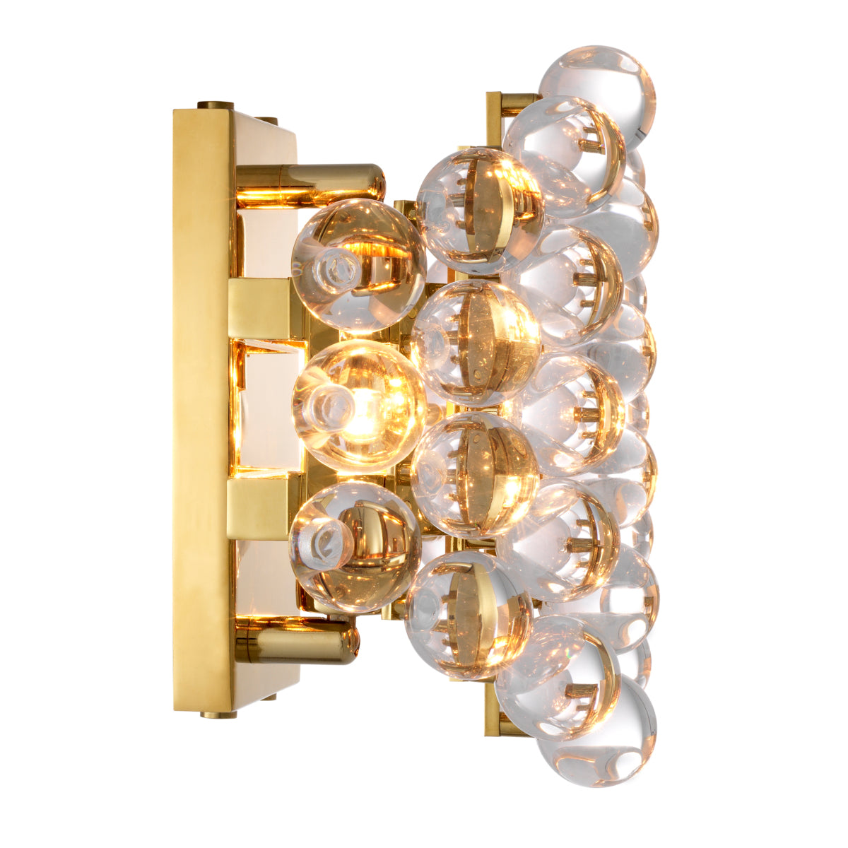 Golden Glass Wall Lamp Mylo