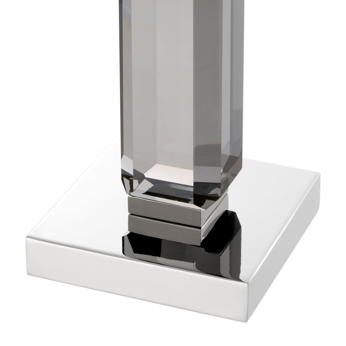 Crystal Glass Candle Holders (3) Livia | Cabothousefurniture.com