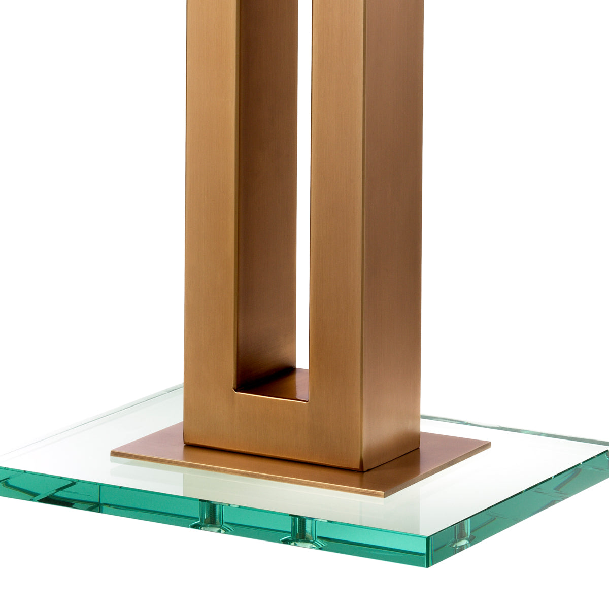 Velvet Brass Table Lamp Cadogan | Cabothousefurniture.com