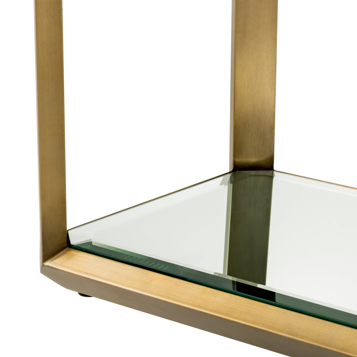 Slim Brass Console Table Callum
