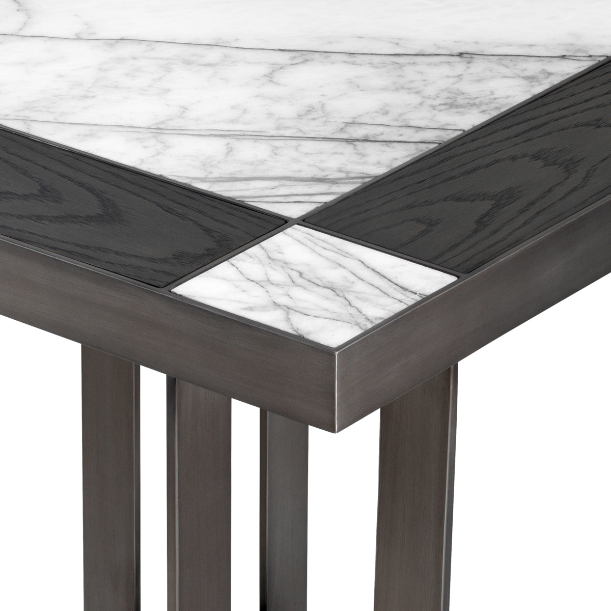 White Mocha Side Table Hermoza | Cabothousefurniture.com