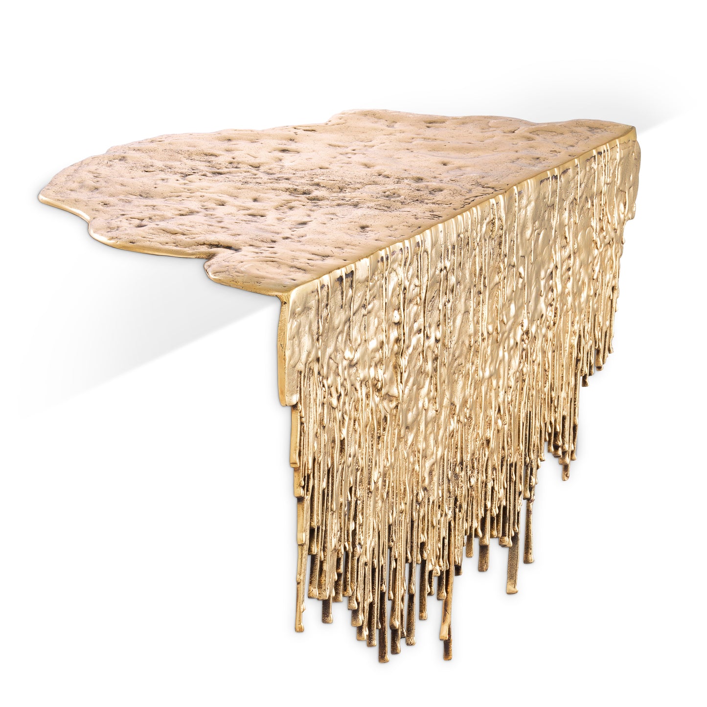 Melting Brass Table Decor Grove | Cabothousefurniture.com