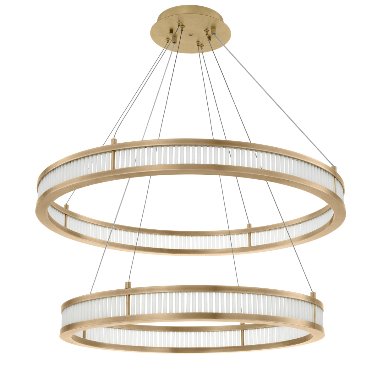 Double Ring LED Chandelier Damien