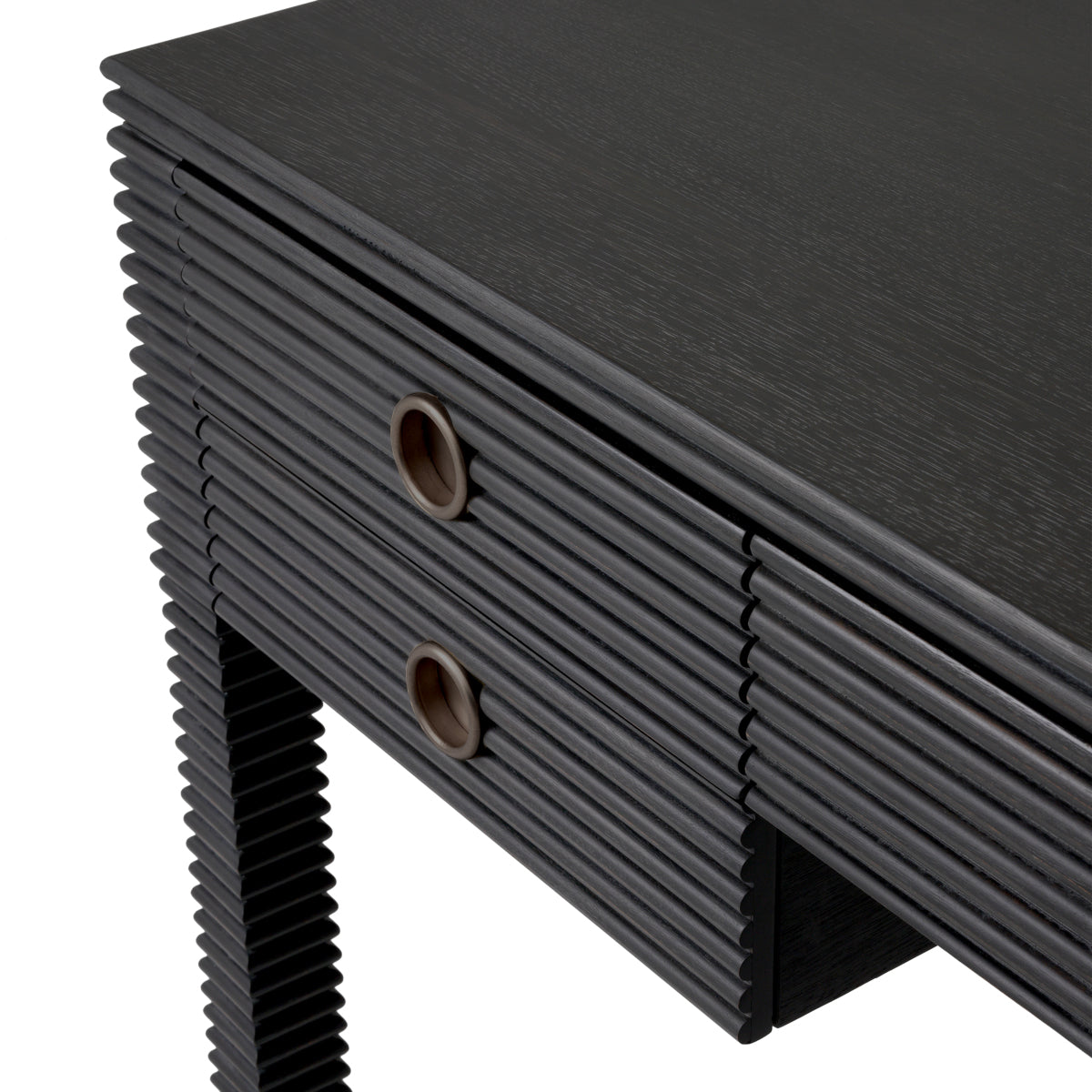 Charcoal Oak Desk Dimitrios | Cabothousefurniture.com