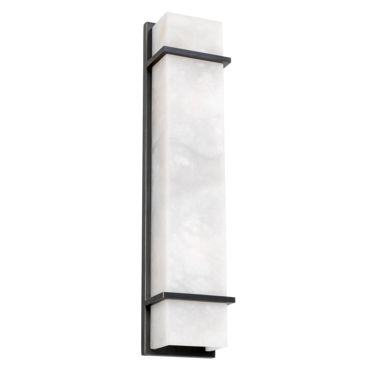 Alabaster Bronze Wall Lamp Spike | Cabothousefurniture.com