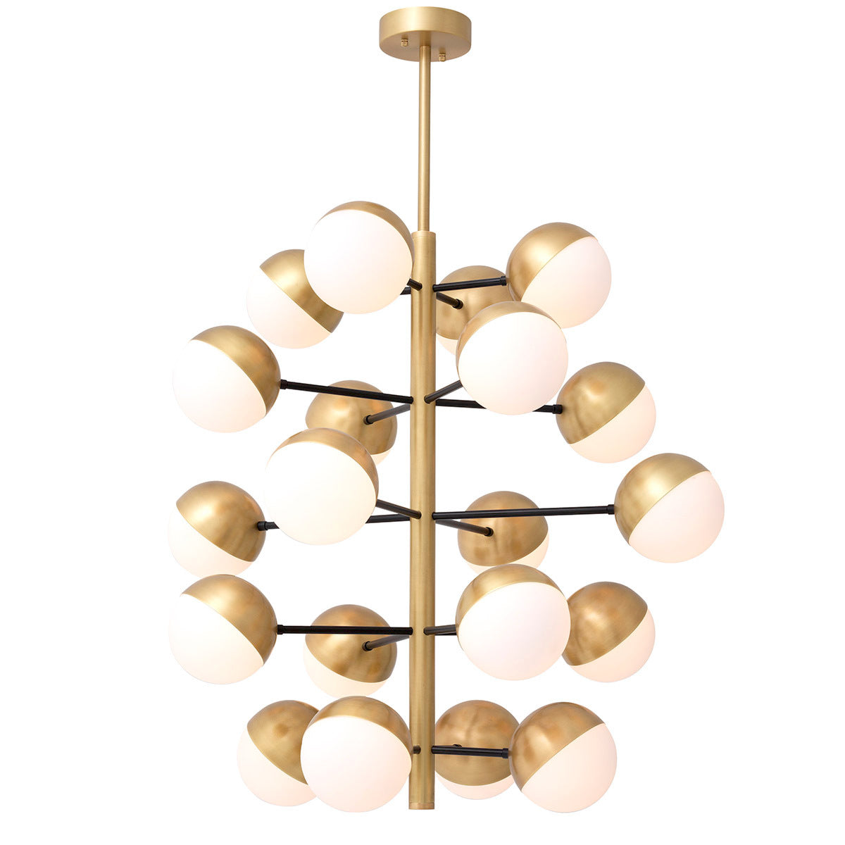 Globe Sputnik Chandelier L Cona | Cabothousefurniture.com