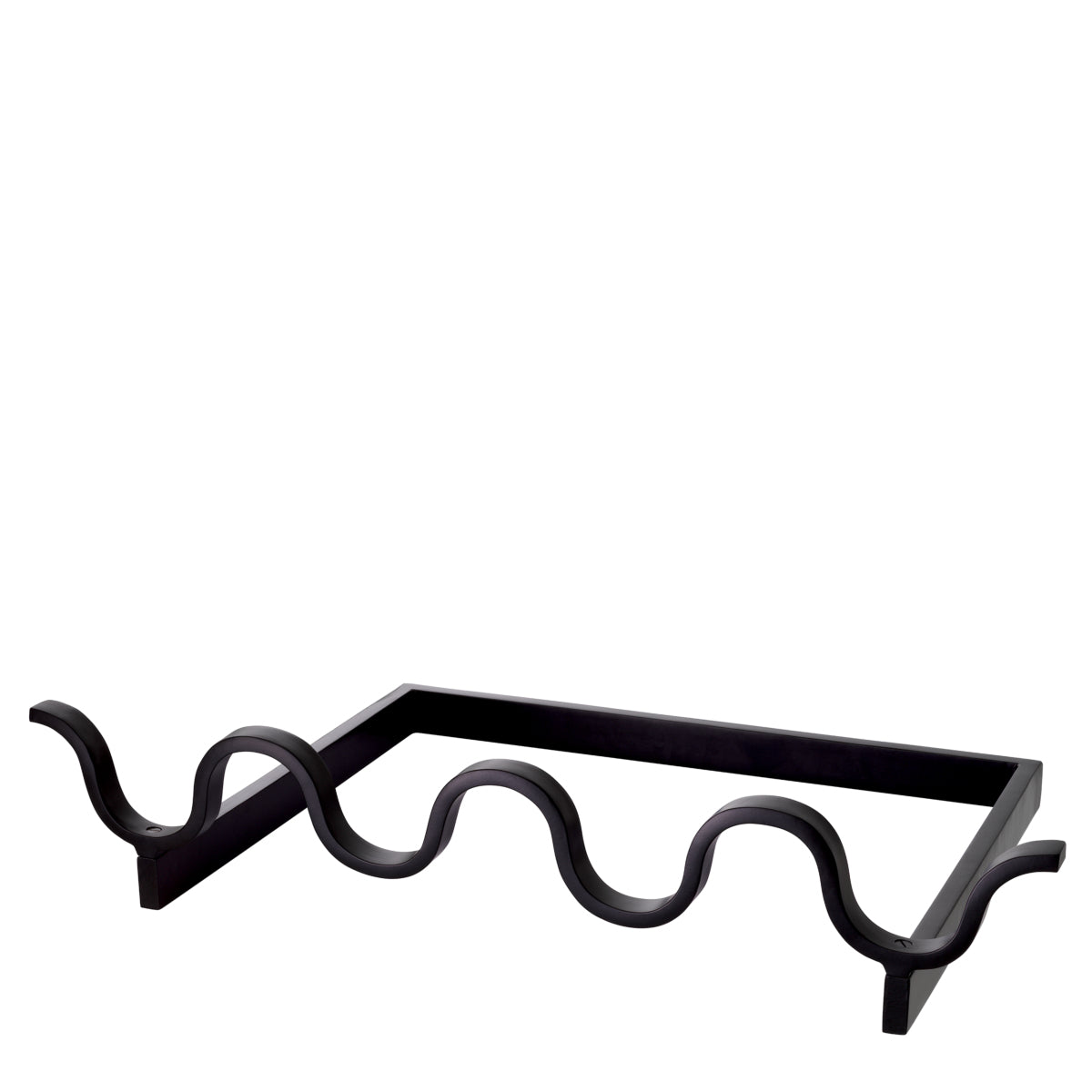 Black Minimalist Andiron Barlieu | Cabothousefurniture.com