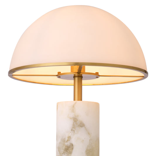 Glass Dome Table Lamp Vaneta | Cabothousefurniture.com