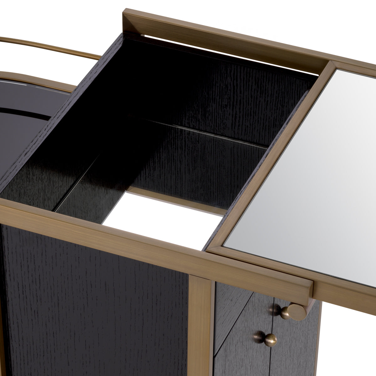 Contemporary Oak Trolley Bellini | Cabothousefurniture.com