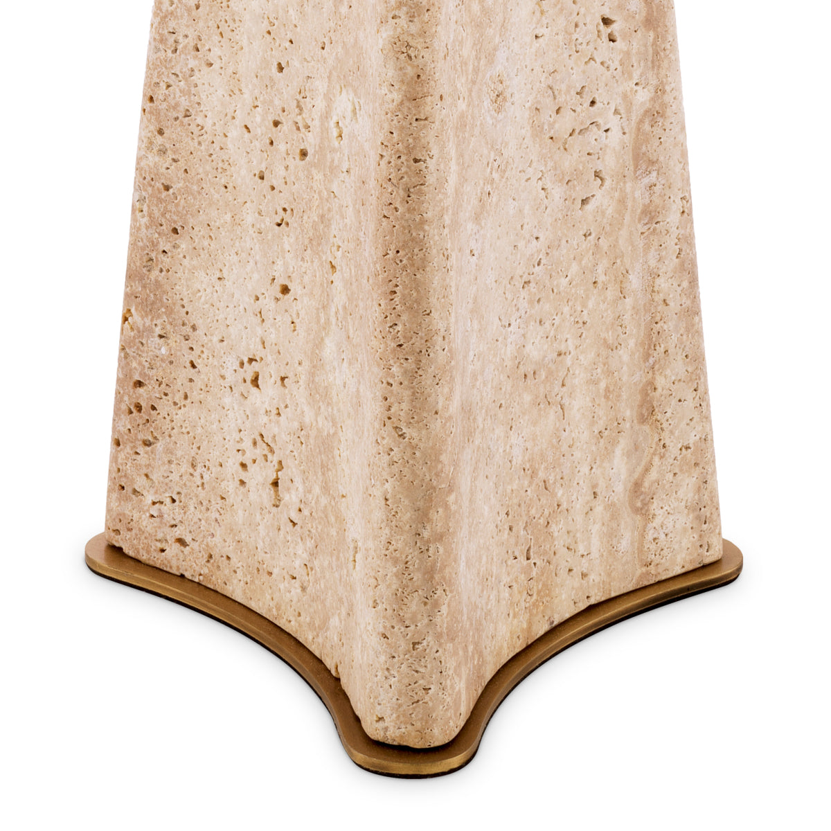 Travertine Table Lamp Benson
