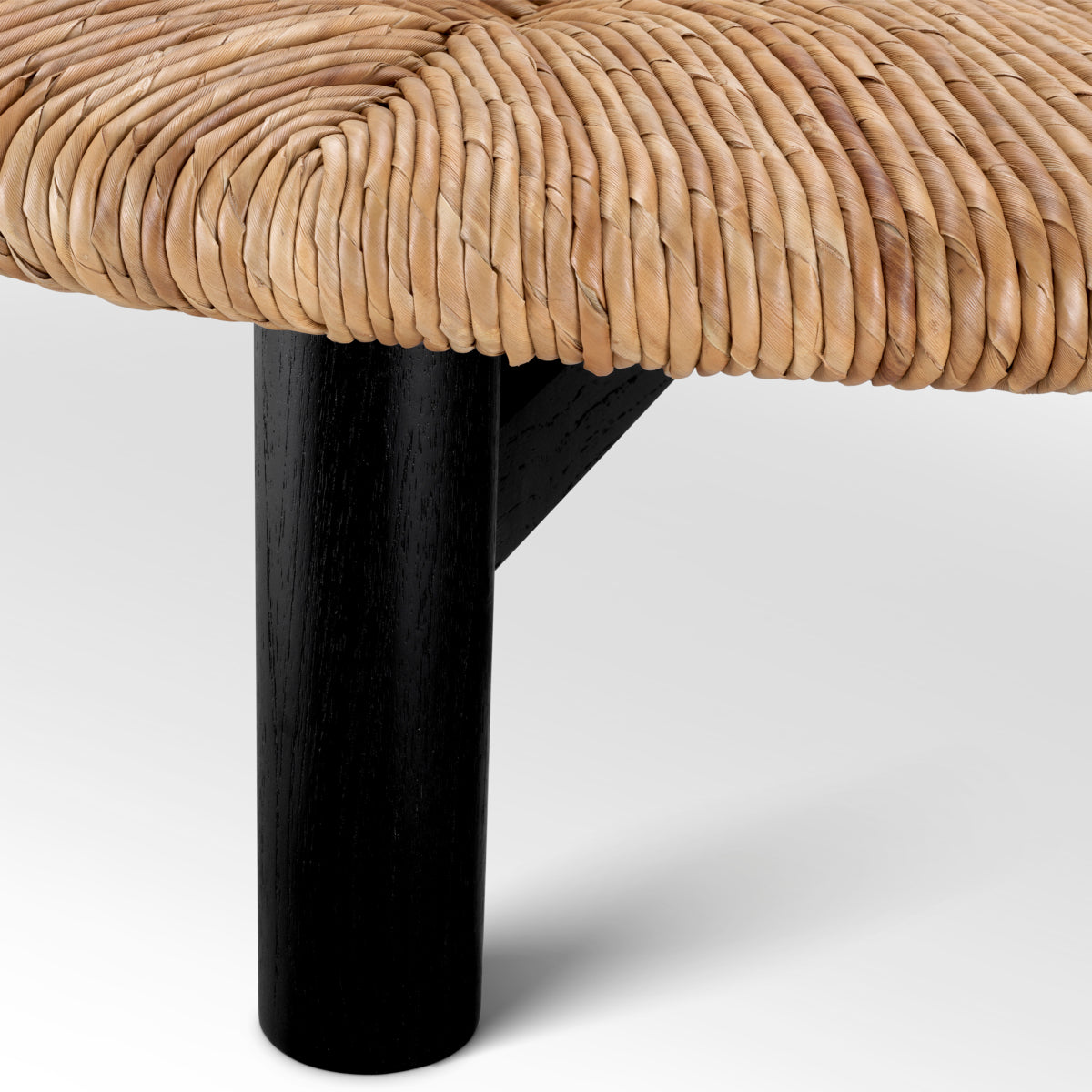 Seagrass Round Coffee Table Costello | Cabothousefurniture.com