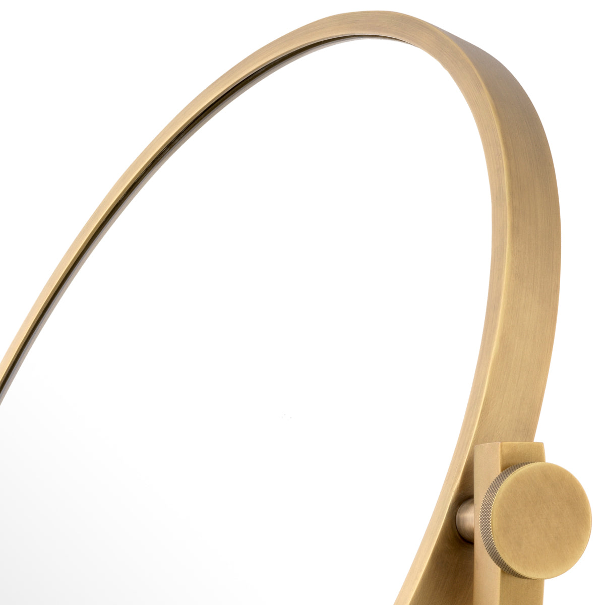 Round Gold Mirror Briançon | Cabothousefurniture.com