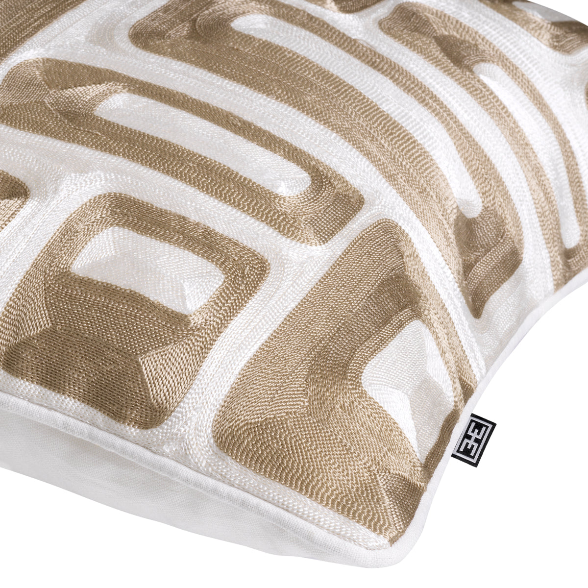 Viscose Embroidery Cushion Cerva | Cabothousefurniture.com