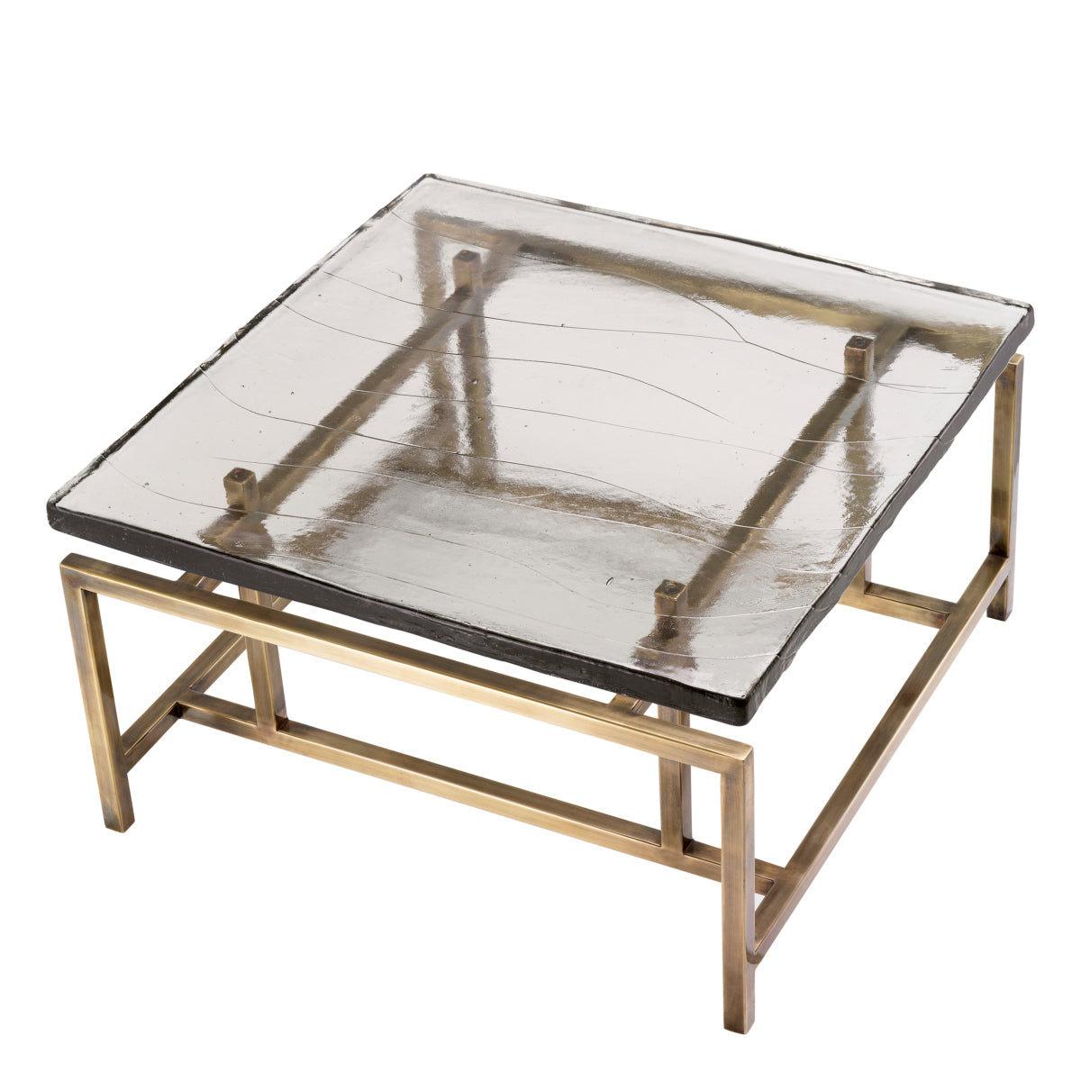 Handmade Glass Coffee Table Schlumberg