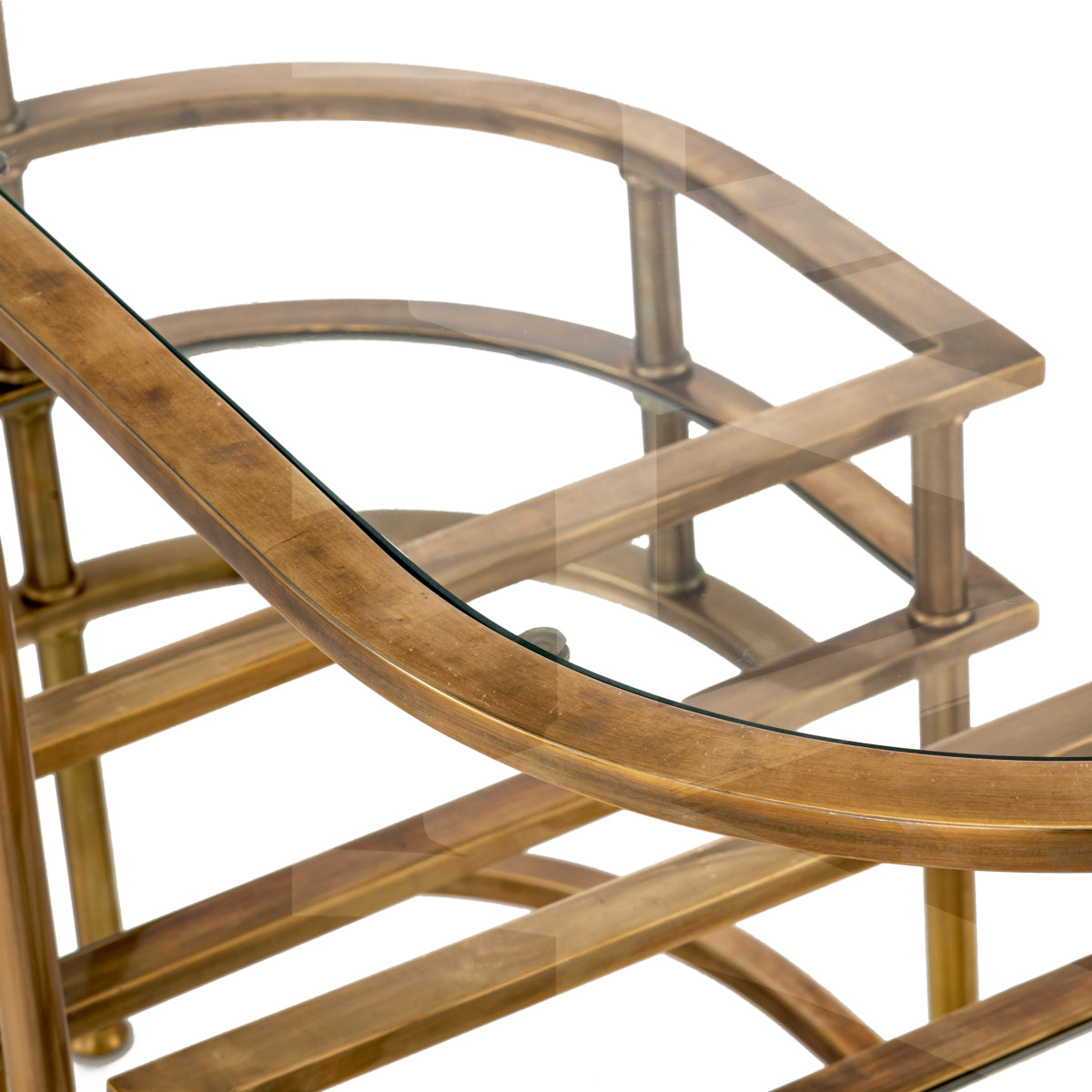 Vintage Brass Trolley Lavalle