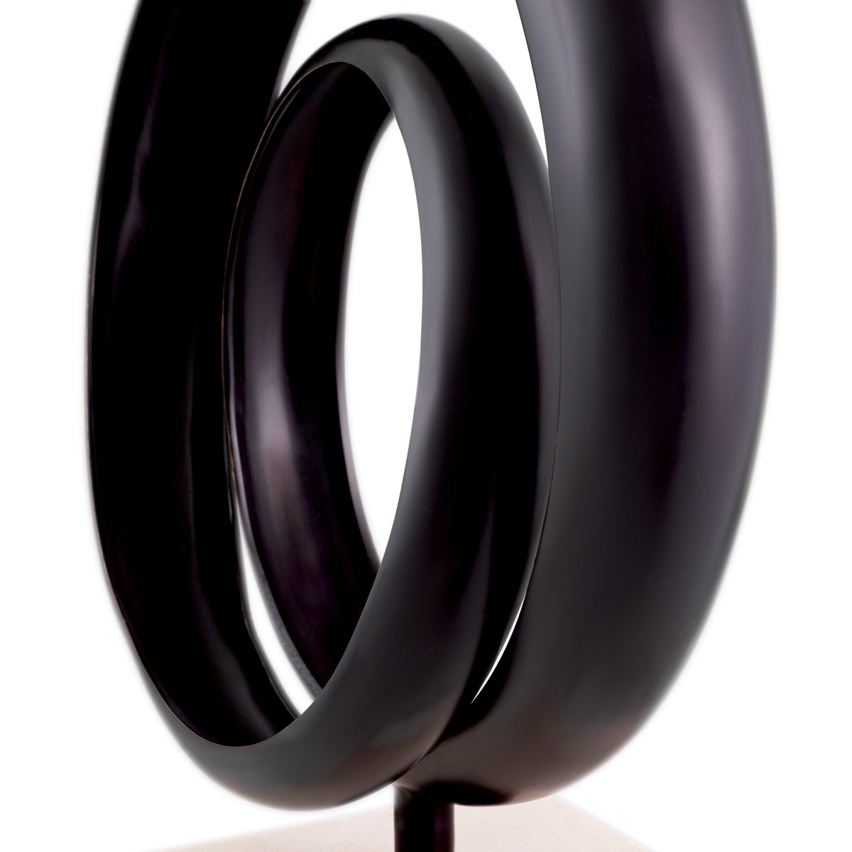 Bronze Round Loop Object Elena | Cabothousefurniture.com