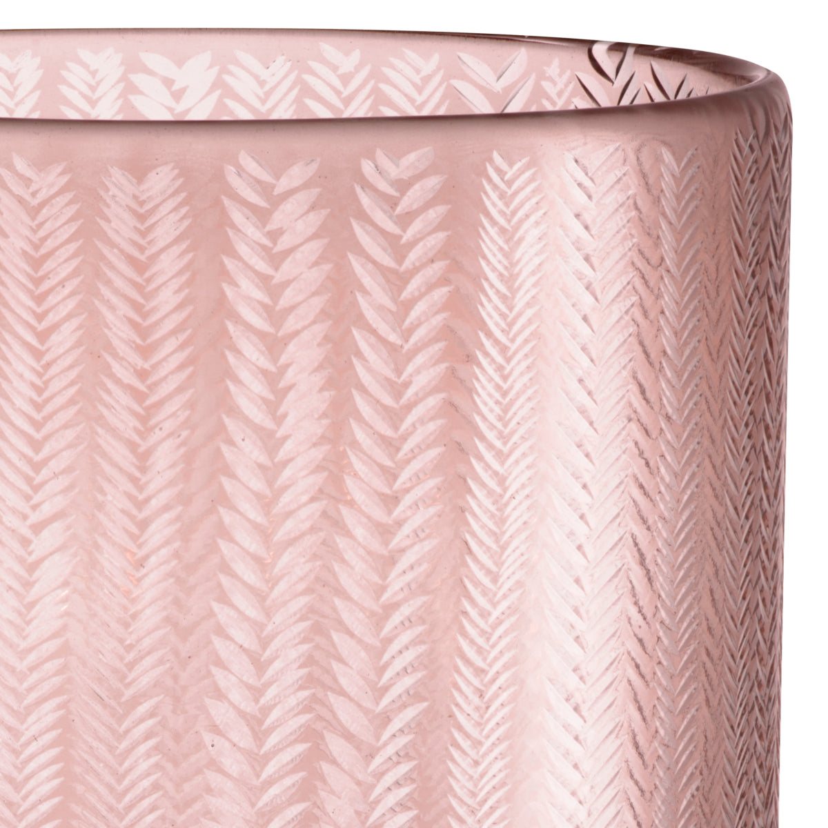 Pink Glass Hurricane Spencer