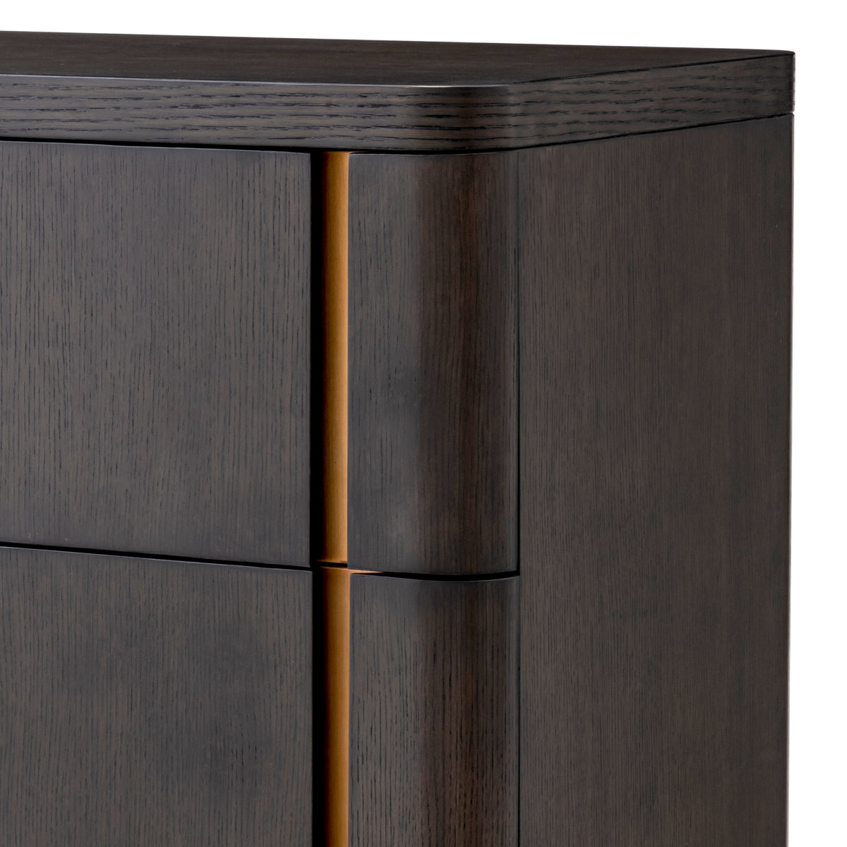 Mocha Oak Dresser Tall Modesto
