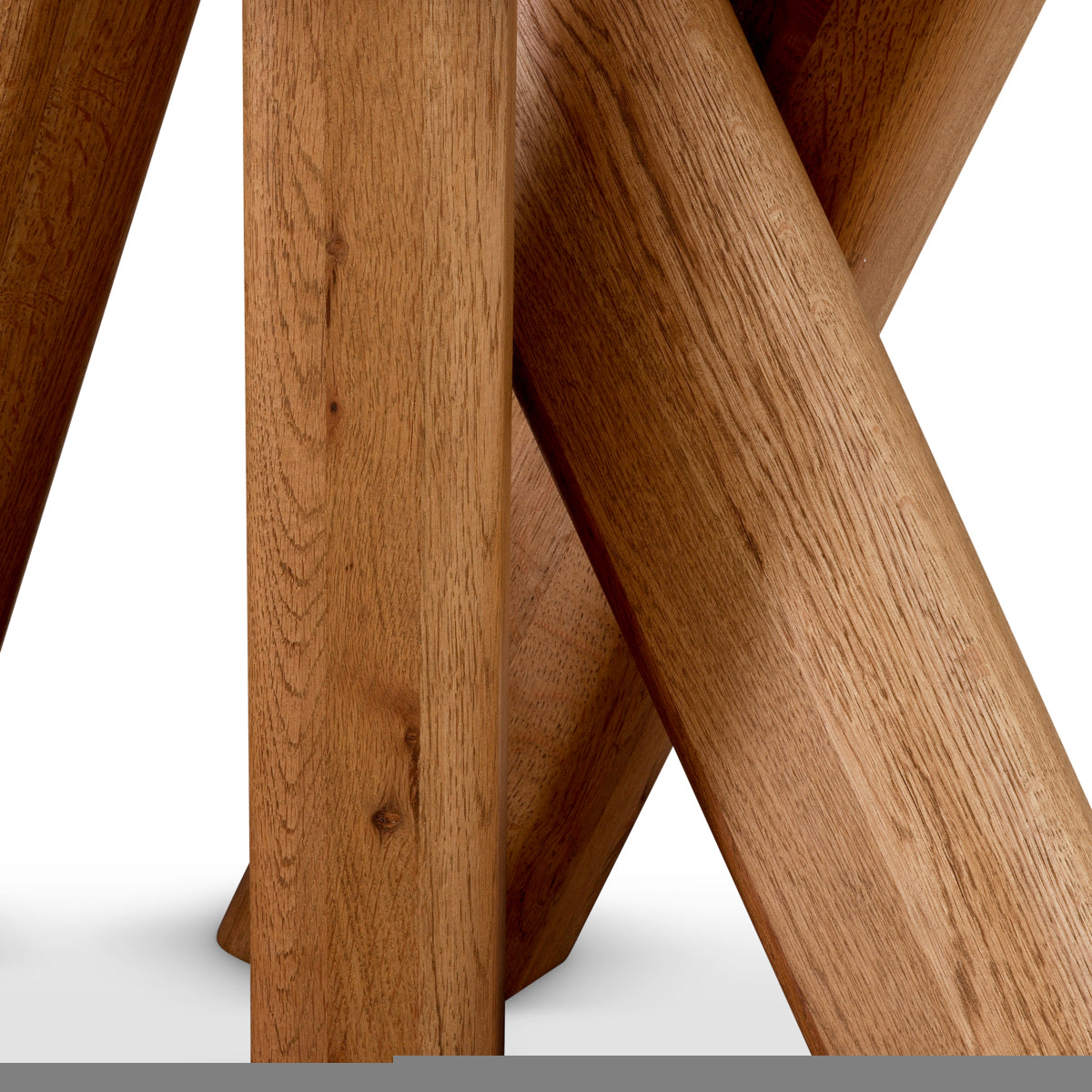 Oval Oak Side Table Bayshore | Cabothousefurniture.com