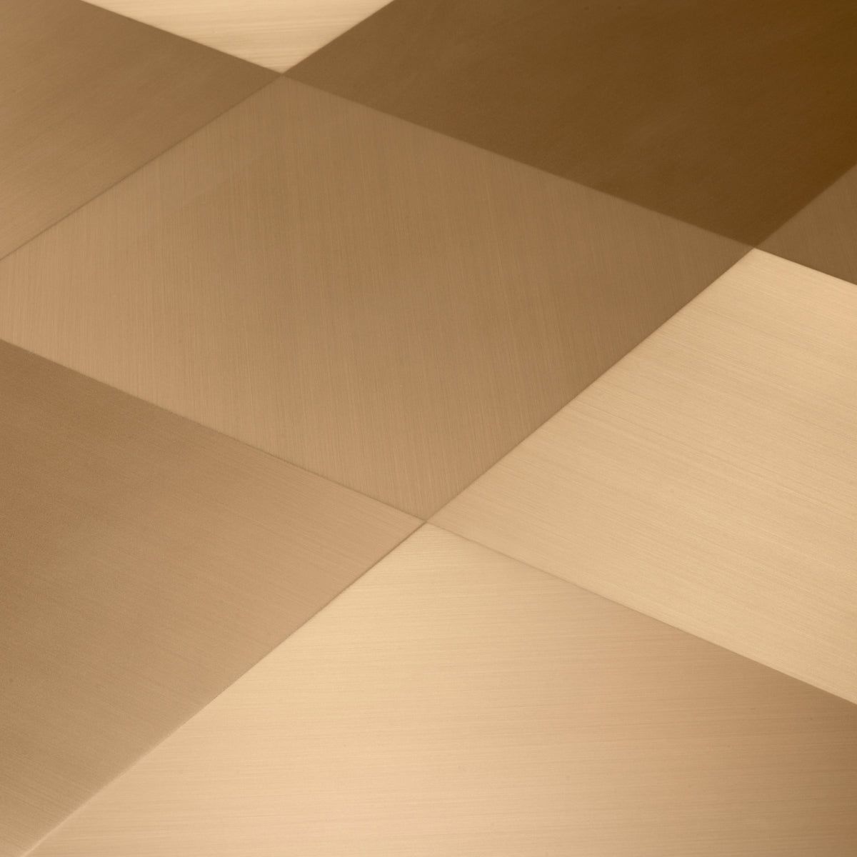 Square Gold Side Table Laporte | Cabothousefurniture.com