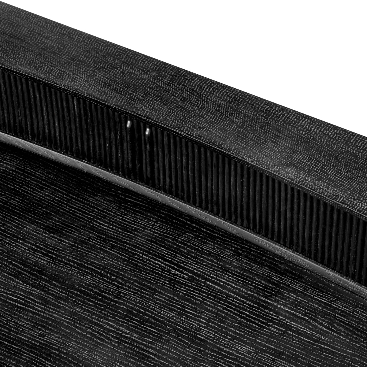 Dark Gray Oak Desk Otranto