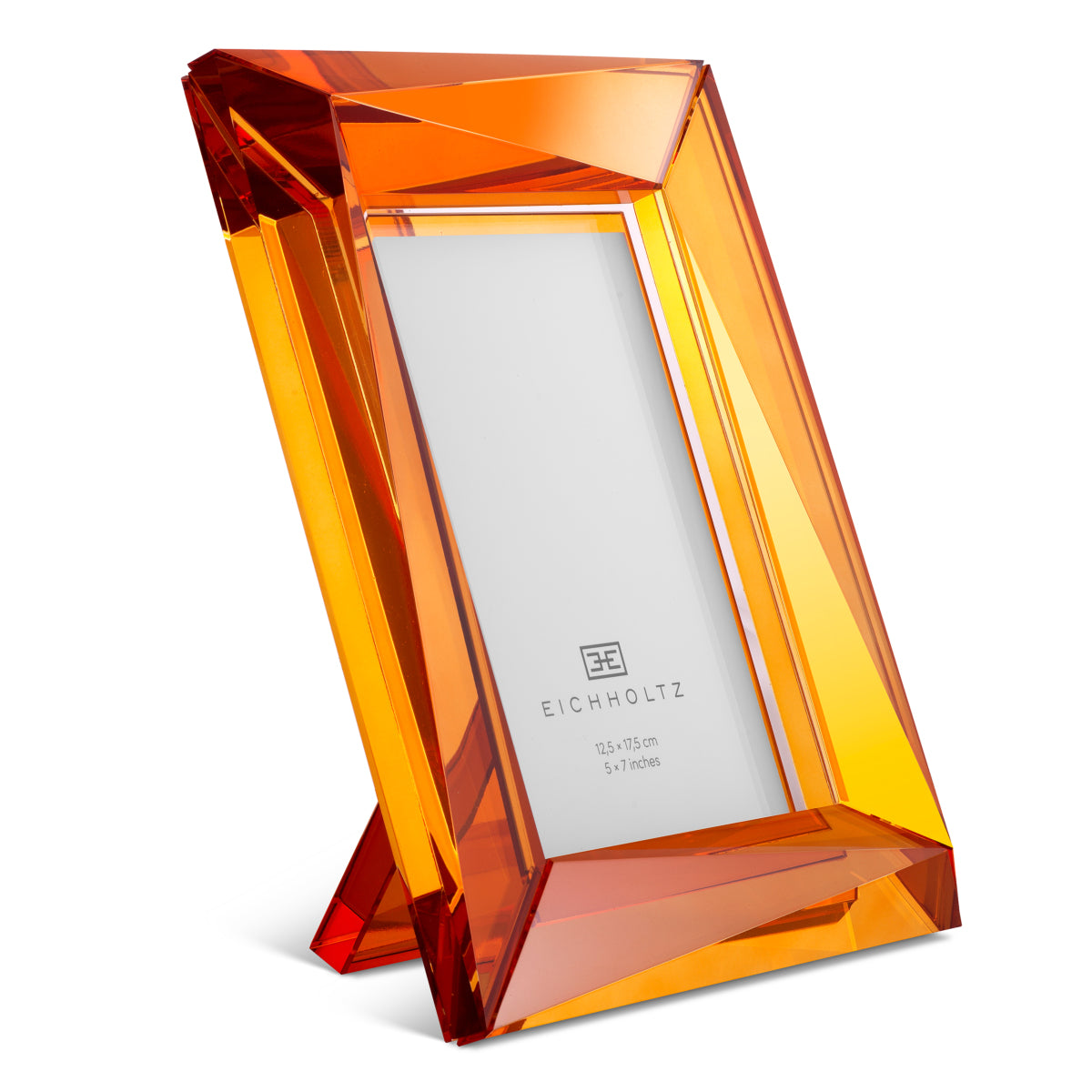 Orange Crystal Picture Frame (2) Obliquity | Cabothousefurniture.com